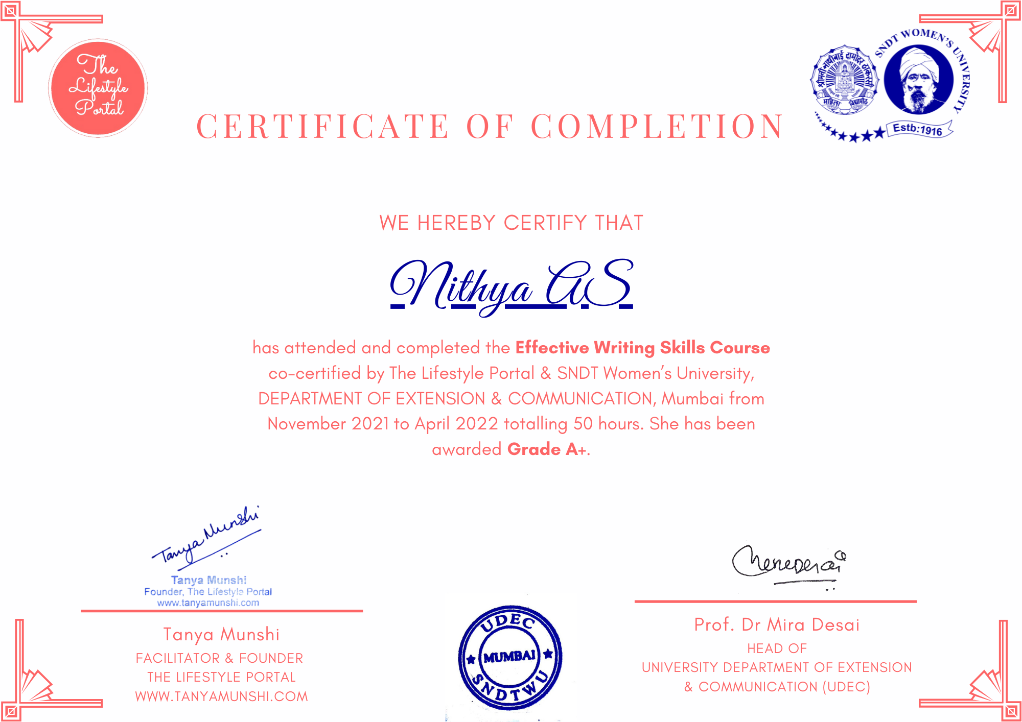 Certificate 4