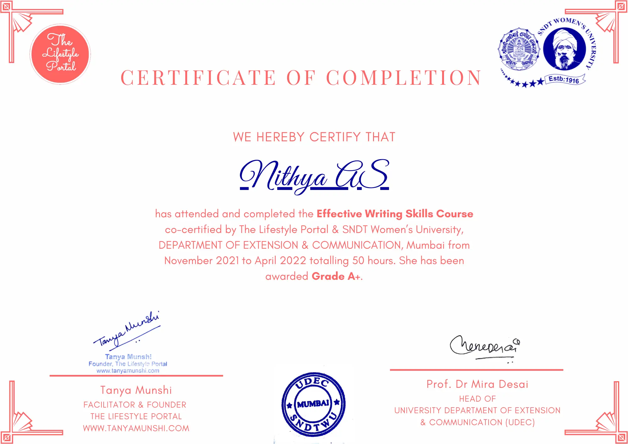 Certificate 4
